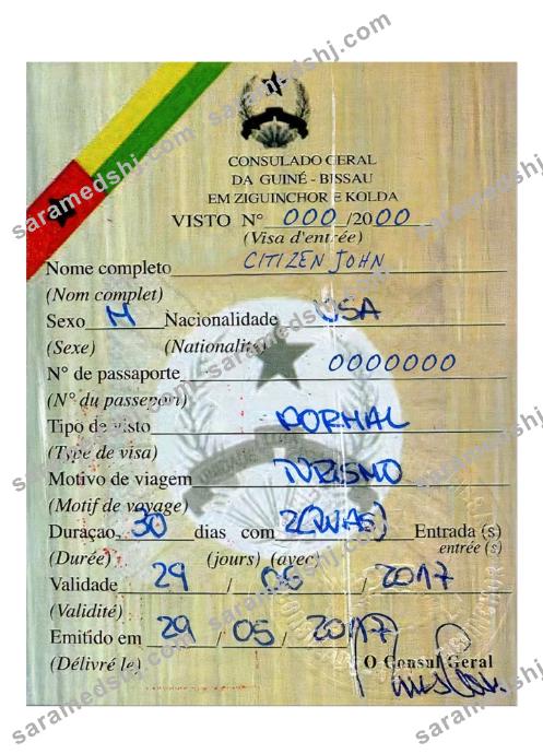 GUINE-BISSAU visa